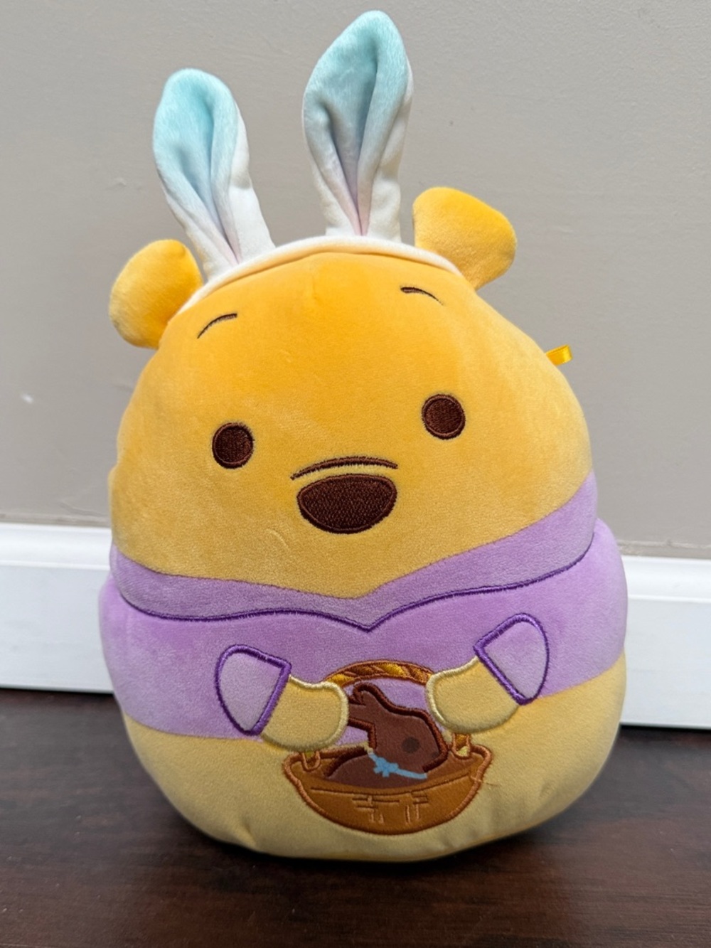 Squishmallows Bunny-Ear Winnie the Pooh Plush